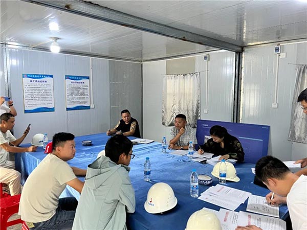 孵化器公司代建項目迎接高新區質安監站第三季度執法檢查